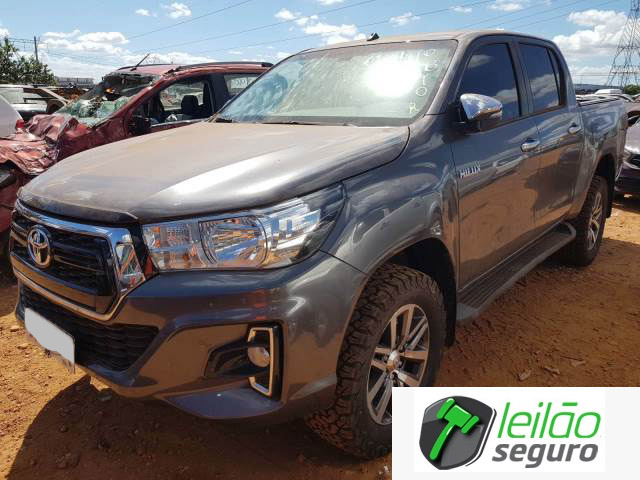 LOTE 016 TOYOTA/HILUX CD SRV 2.8 D-4D TURBO 2020