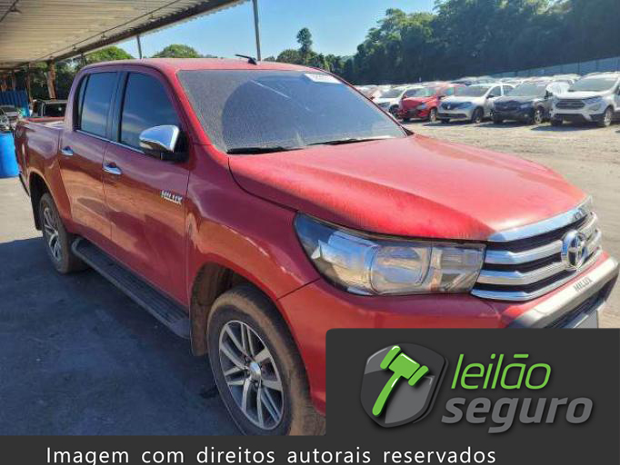 LOTE 01 - TOYOTA HILUX CD 2017