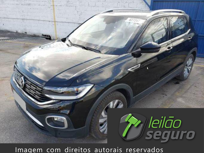 LOTE 004 VOLKSWAGEN T-CROSS  HIGHLINE 250 AT 1.4 16V TSI TURBO 2020